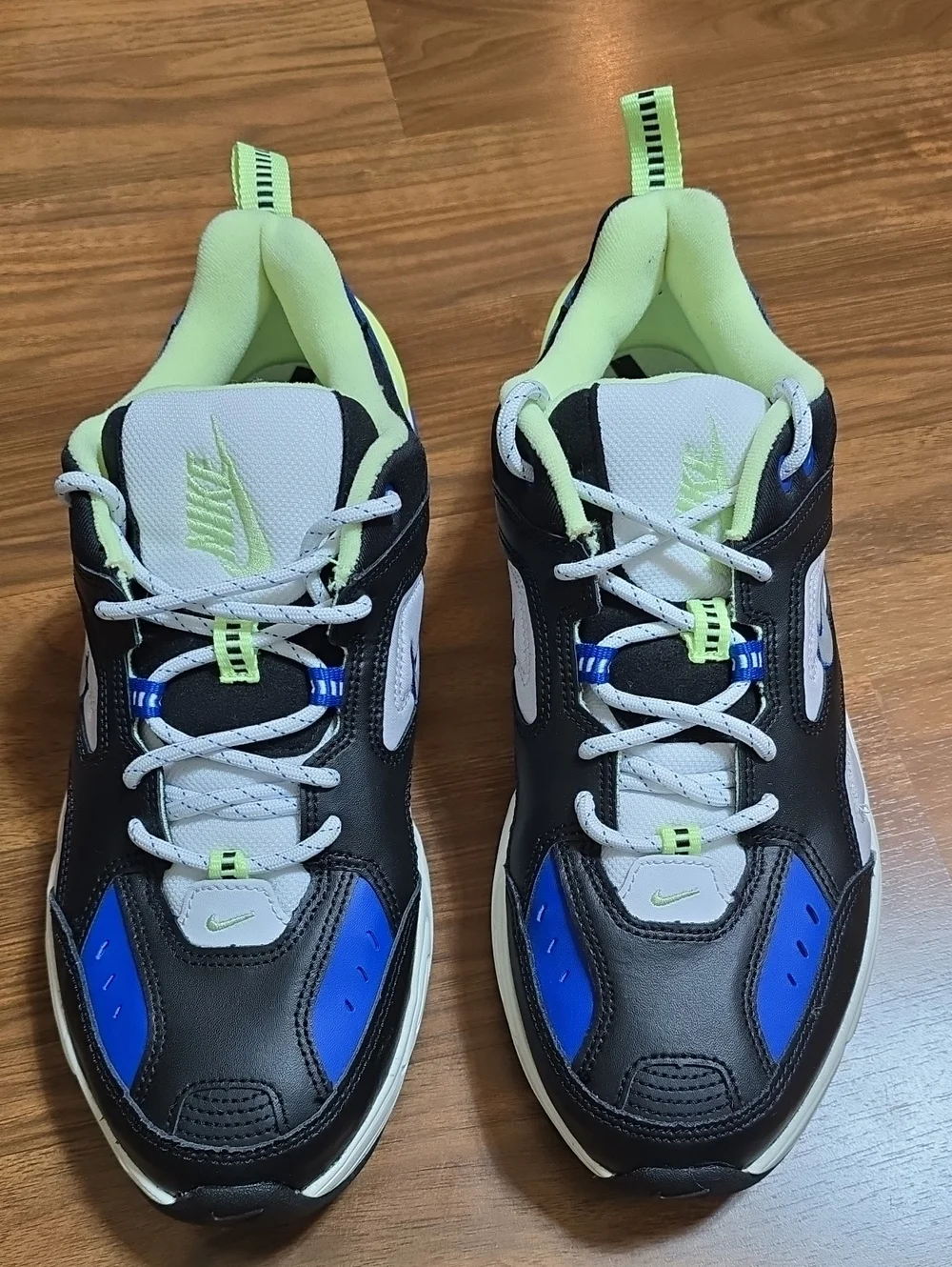 Nike M2K Tekno 'Black Royal Volt' (Style CI2969-002) Athletic Sneakers